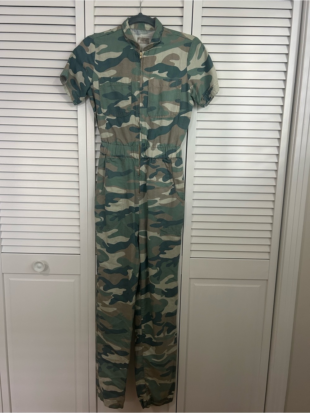 MOTHER Camo Jumpsuit
